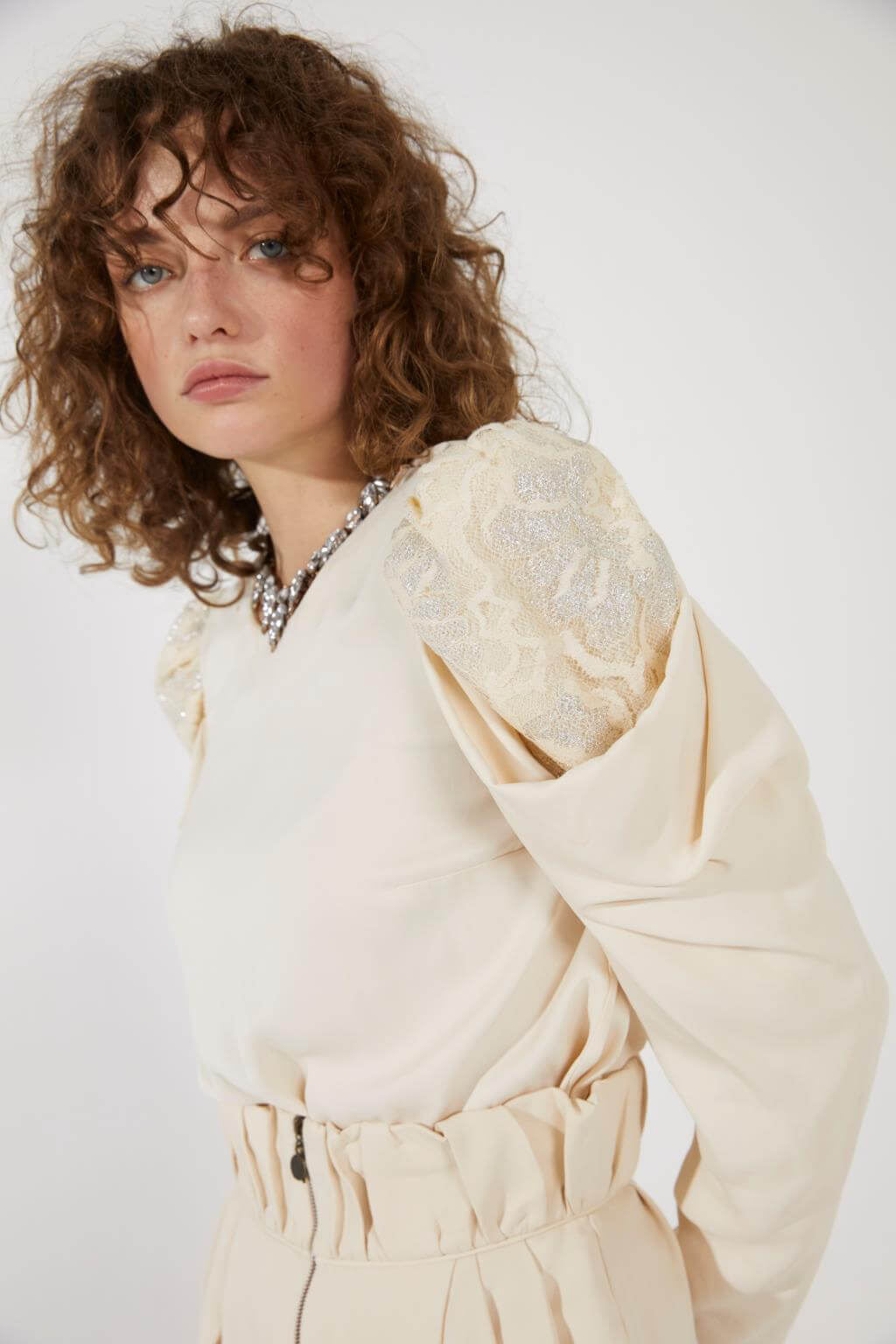 Lace Detailed Blouse